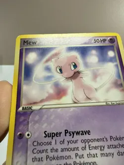 Pokemon Mew 111/110 Non Holo Rare DVD Promo *Damaged* - Image 5