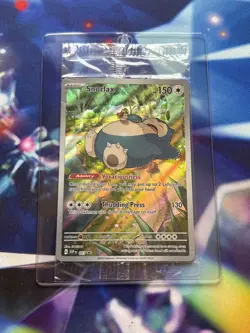 Pokemon Snorlax SVP 051 Sealed - Scarlet & Violet 151 ETB Promo Card - Image 1