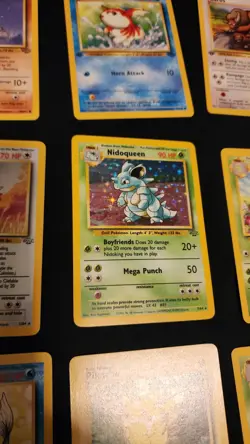 Pokemon Vintage 1999 Jungle Card Lot of 34 Including Holos and 1st Editions - Image 2