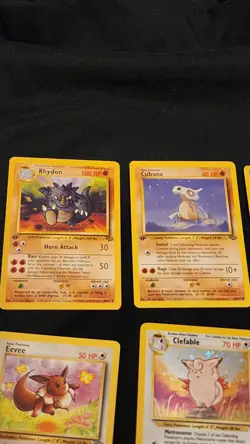 Pokemon Vintage 1999 Jungle Card Lot of 34 Including Holos and 1st Editions - Image 5