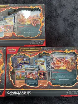 Pokemon TCG: Charizard Ex Special Collection (1 Foil Promo Card, 2 Foil Cards, - Image 2