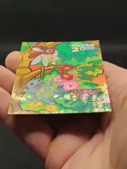 TOPPS Pokemon the Movie 2000 Sticker Card (Squirtle/Ledyba/Bellossom) 7 of 10 - Image 3