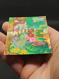 TOPPS Pokemon the Movie 2000 Sticker Card (Squirtle/Ledyba/Bellossom) 7 of 10 - Image 4