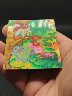 TOPPS Pokemon the Movie 2000 Sticker Card (Squirtle/Ledyba/Bellossom) 7 of 10 - Image 5