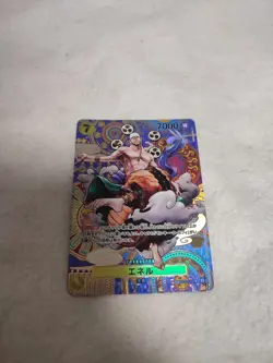 Enel OP05-100 SPECIAL Parallel SR Awakening of New Era/Japanese ONE PIECE Card - Image 2