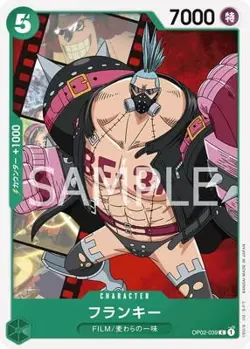 ONE PIECE Card Game OP02-039 Frankie C - Image 1