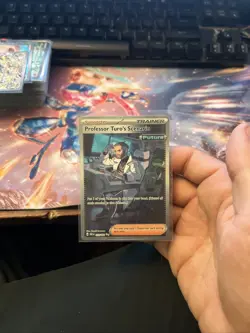 Professor Turo's Scenario 257/182 Sv04: Paradox Rift SIR Pokemon TCG Card NM - Image 1