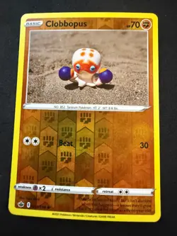Clobbopus 91/198 Reverse Holo | Chilling Reign | Pokemon Card - Image 1