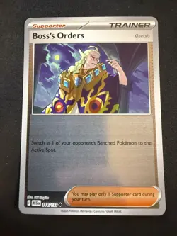 Boss's Orders [Ghetsis] 114/132 Me01: Mega Evolution Reverse Holo Pokemon Card - Image 1