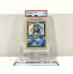 POLIWHIRL 38/102 - BASE SET 1999 POKEMON CARD - FRESH SLAB - PSA 9 MINT - Image 1