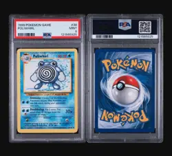 POLIWHIRL 38/102 - BASE SET 1999 POKEMON CARD - FRESH SLAB - PSA 9 MINT - Image 4