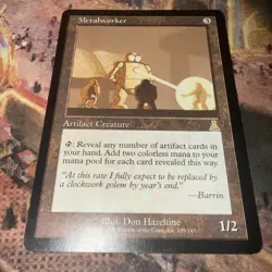 MTG Urza’s Destiny Metalworker - Near Mint non-foil (power artifact) - Image 1