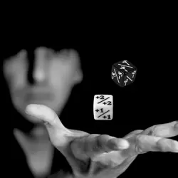 24 Pieces MTG Dice Counters Token Dice, Magic The Gathering Glitter Sparkle... - Image 5