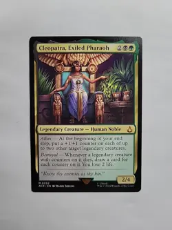 MTG - Cleopatra, Exiled Pharaoh ACR Regular Mythic #0052 - Image 1