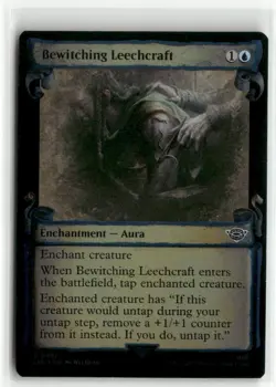 Bewitching Leechcraft Showcase Scrolls FOIL The Lord of the Rings MTG NM - Image 1