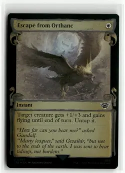 Escape from Orthanc Showcase Scrolls FOIL The Lord of the Rings MTG NM - Image 1