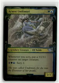 Arwen Undomiel Showcase Scrolls FOIL The Lord of the Rings MTG NM - Image 1