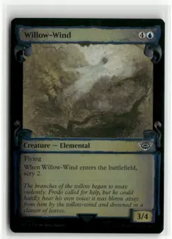 Willow-Wind Showcase Scrolls FOIL The Lord of the Rings MTG NM - Image 1