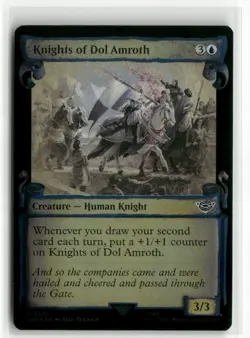 Knights of Dol Amroth Showcase Scrolls FOIL The Lord of the Rings MTG NM - Image 1