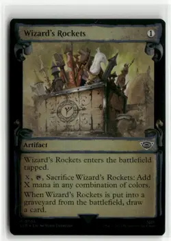 Wizard's Rockets Showcase Scrolls FOIL The Lord of the Rings MTG NM - Image 1