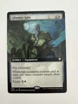 Glimmer Lens Borderless MTG Magic the Gathering Card NM Near Mint ONE - Image 1