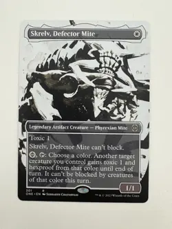 Skrelv Defector Mite Showcase MTG Magic the Gathering Card NM Near Mint ONE - Image 1
