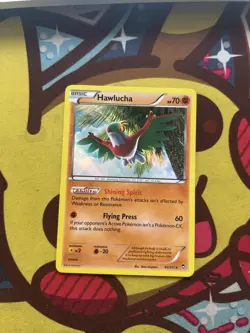 Pokemon Hawlucha 63/111 - Holo - XY Furious Fists - GLC - Excellent - Image 1