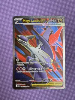 Mega Latias EX 163/132 - Ultra Rare - Mega Evolution Pokemon TCG NM/M - Image 3