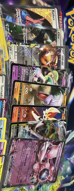 50x Pokemon TCG Bundle! 10x Rare/Holo + 2x V/VMAX/EX/AR - Great Condition - UK - Image 2