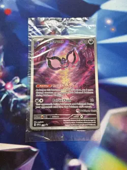 Pokemon TCG Shrouded Fable ETB Pokemon Center Stamped: Pecharunt SVP129 Sealed - Image 1
