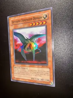 Yugioh Different Dimension Dragon DCR-015 Super (NM) - Image 4