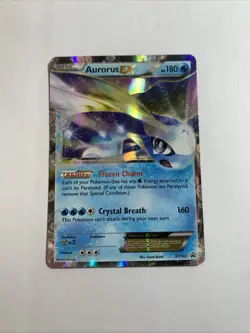 Aurorus EX XY102 - Pokemon Card XY Black Star Promo - LP - Image 1