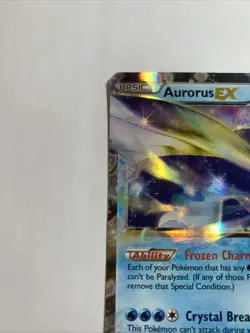Aurorus EX XY102 - Pokemon Card XY Black Star Promo - LP - Image 5