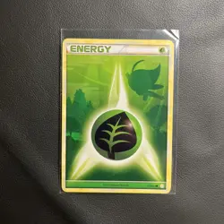 Grass/Leaf Energy NM Non Holo Rare Pokemon Card Celebi Heart Gold Soul Silver - Image 3