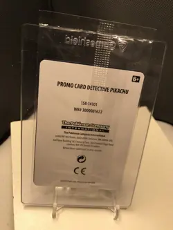 Pokemon Card Detective Pikachu SM190 Holo Rare STAMPED & SEALED - Image 4