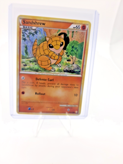 Sandshrew 79/123 Pokemon HeartGold & SoulSilver Common Regular Card TCG Game - Image 1