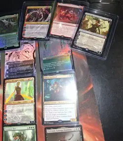 MTG Phyrexian Lot: Including Phyrexian Language Cards Foil And Non - Image 2