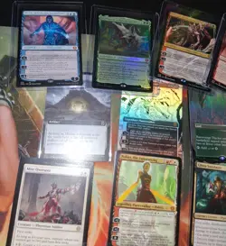 MTG Phyrexian Lot: Including Phyrexian Language Cards Foil And Non - Image 3