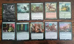 MTG 10 x Green Rares Bundle Collection Lot including (10) - Image 1