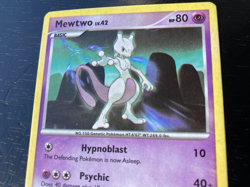 Pokemon Legends Awakened Mewtwo Lv.42 11/146 Non Holo Excellent/ Played Cond. - Image 2