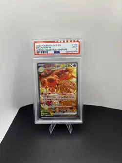 Pokemon TCG Dachsbun EX 169/142 Stellar Crown Special Illustration Rare PSA 9 - Image 1