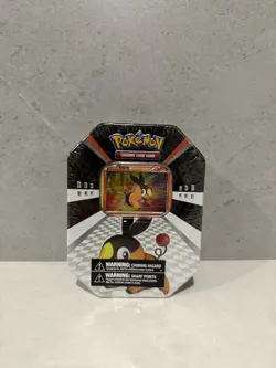 Pokemon TCG 2011 Black & White Base Set Tepig Tin Booster Pack Tin NEW SEALED - Image 1