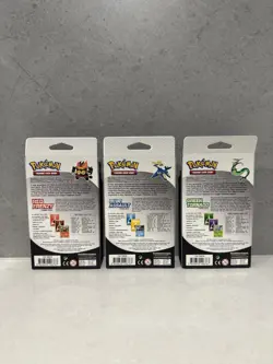 Pokemon TCG 2011 Black And White Theme Deck Set Emboar Samurott Serperior NEW - Image 2