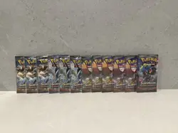 Pokemon TCG 2017 Sun And Moon Burning Shadows Booster Packs x 8 BRAND NEW SEALED - Image 1