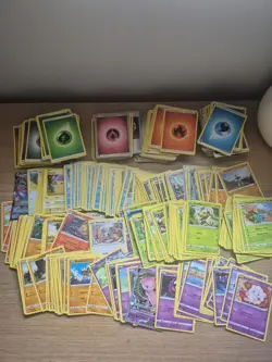 Pokemon Cards Bundle 300 Plus Energy And Pokemon - Image 1