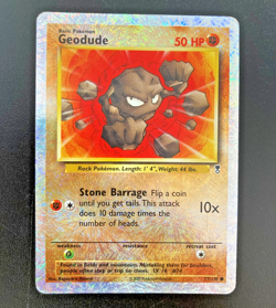 Pokemon Card Geodude Reverse 77/110 Legendary Collection ENG inglese played PL - Image 1