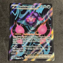 Pokemon TCG Pecharunt EX Full Art Shrouded Fable Card 085/064 NM Condition - Image 1