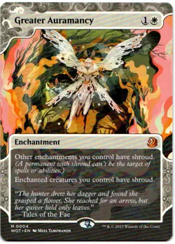 GREATER AURAMANCY 4 MAGIC: THE GATHERING WILDS OF ELDRAINE ENCHANTING TALES WOT - Image 1