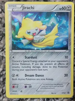 Pokemon TCG Jirachi XY Black Star Promos XY67 Cosmos Holo Promo NM - Image 1