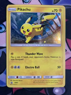 Pokemon Pikachu SM81 Promo LP - Cosmic Swirl - Image 1